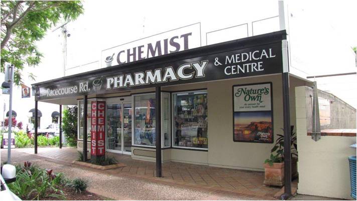 chemist frontage